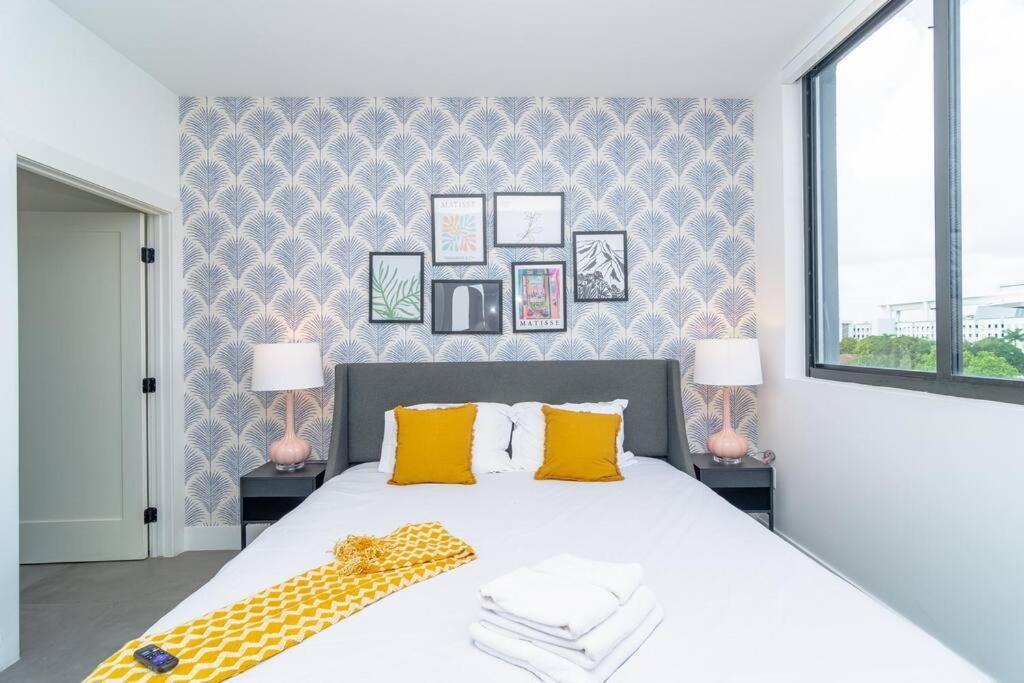 King Bed 2b 2ba Oasis Minutes To Brickell 6 Guests Apartment *